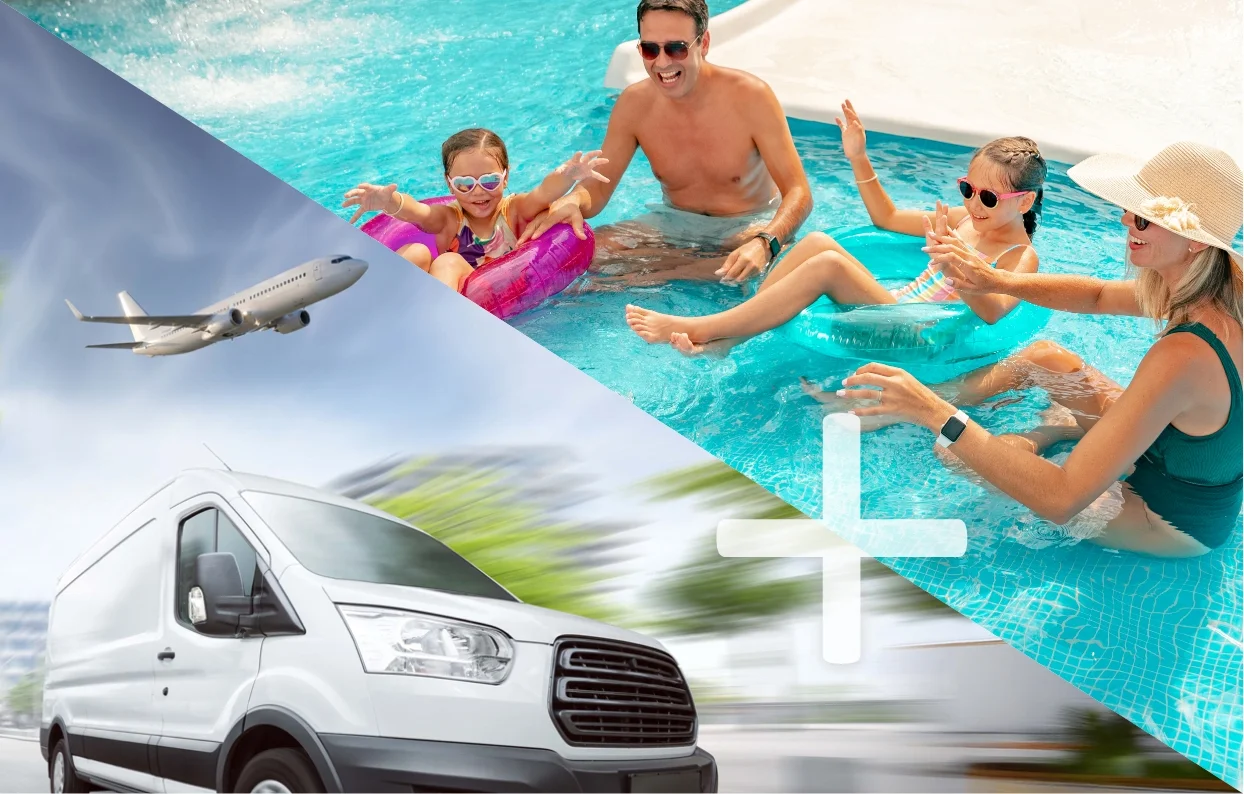 Kids stay 2x1 + Airport transfer