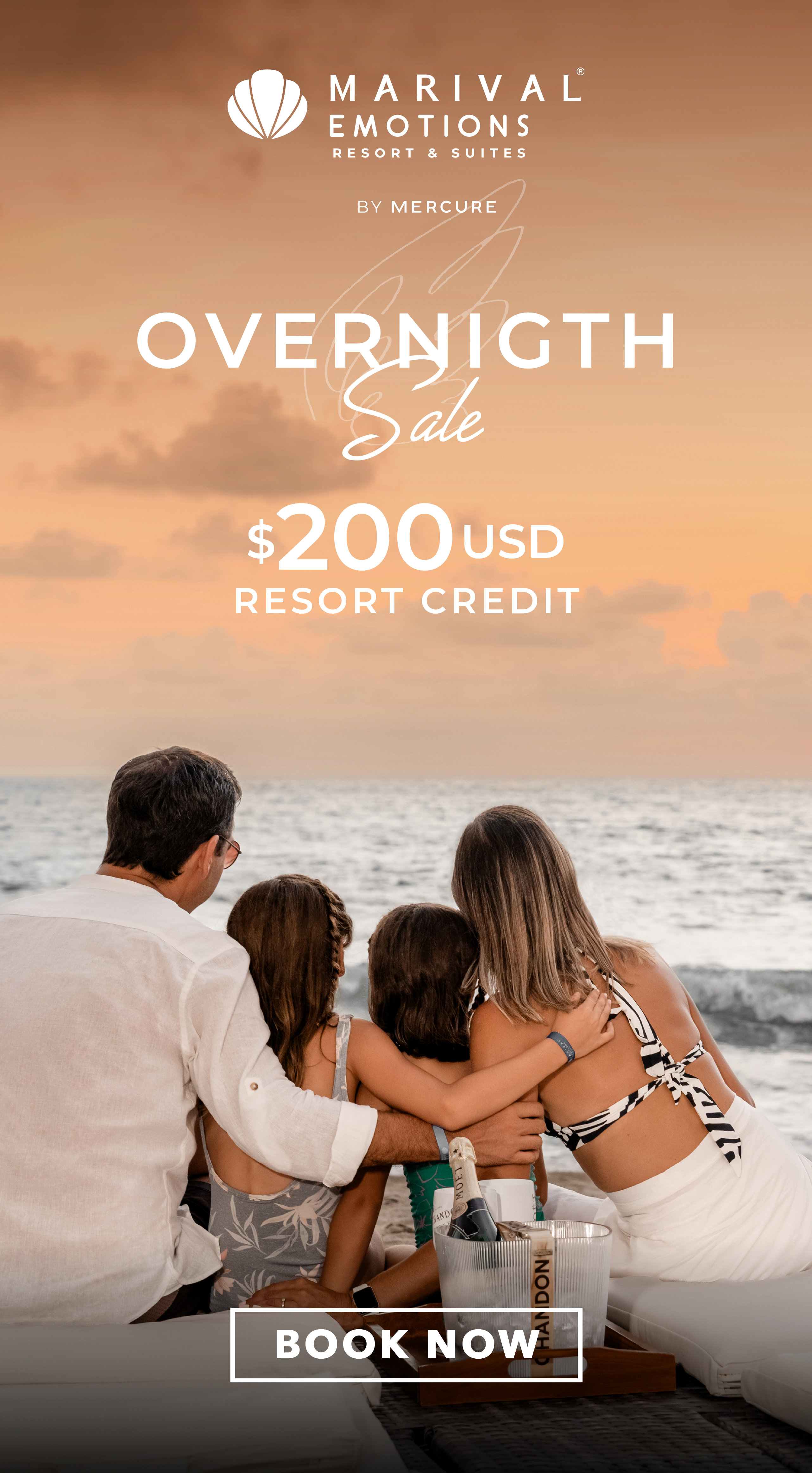 Overnight sale Nuevo Vallarta