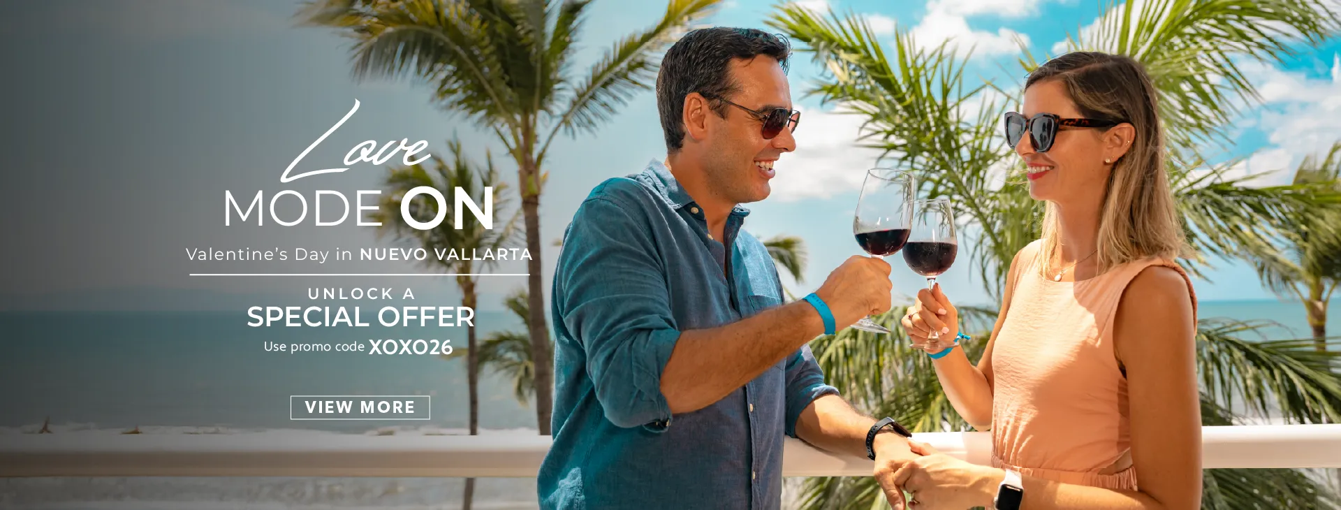 Valentine's Day Special Oceanfront resort Mexico